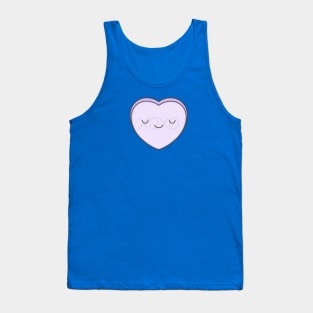 XOXO - Purple Candy Heart Tank Top